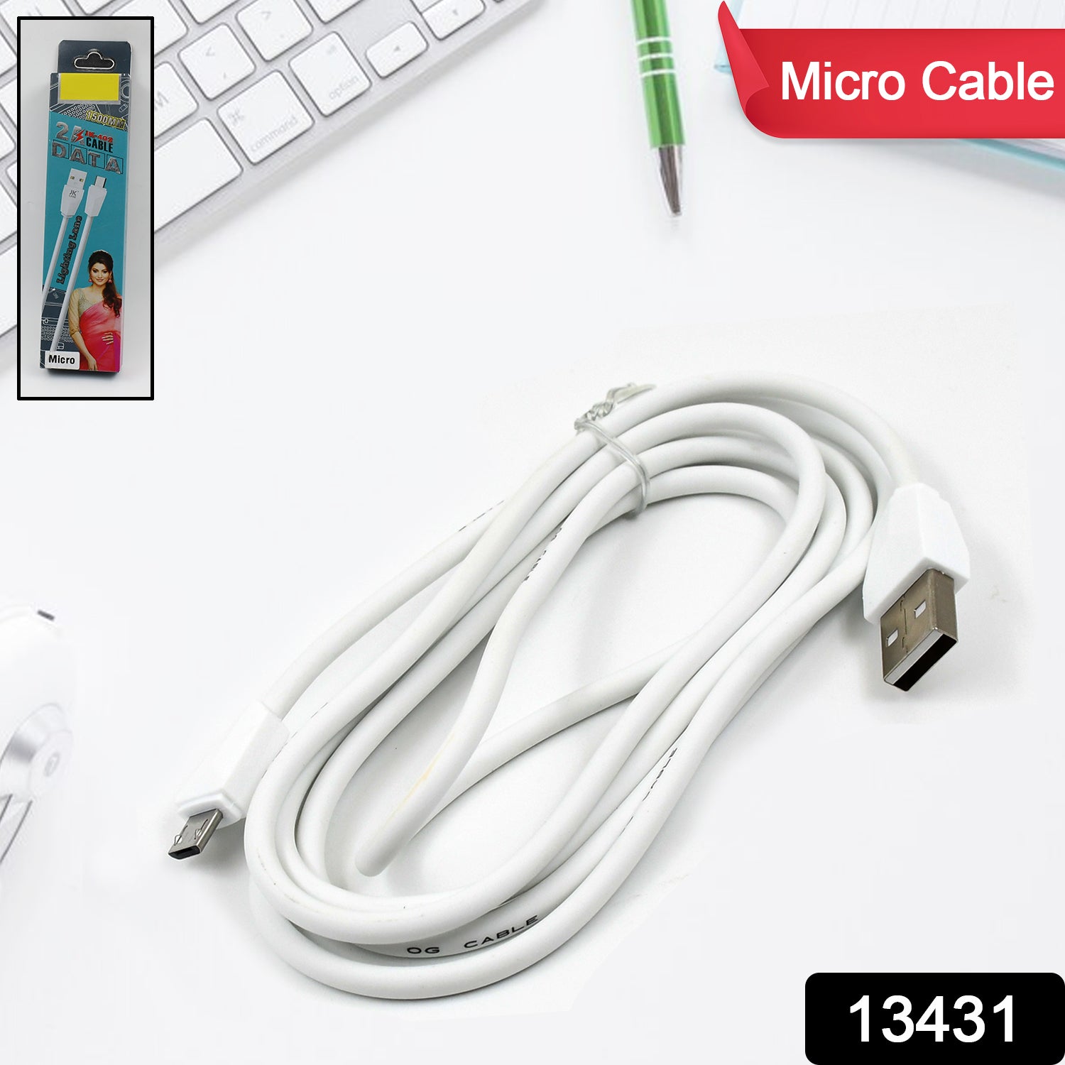 Fast Charging For Android Micro Cable (1500 Mm) Fast Charging For Android Micro Cable (1500 Mm)